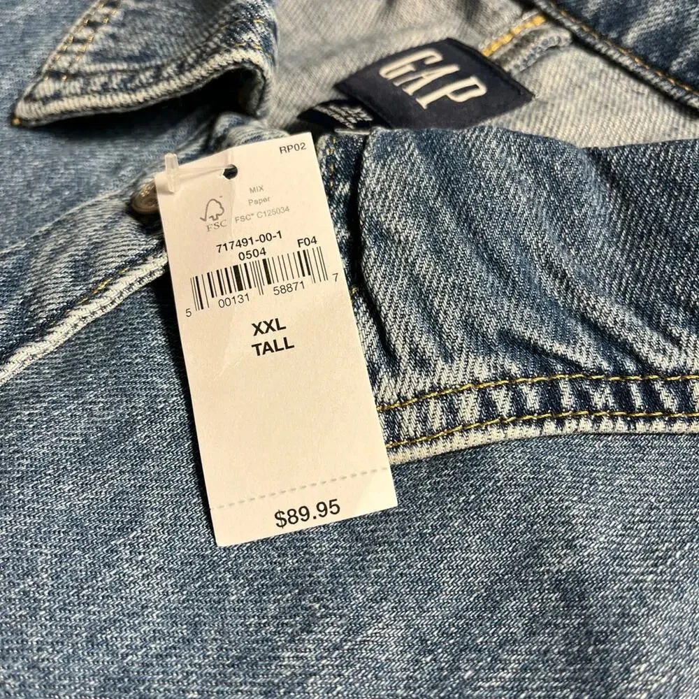 Women’s Demin Dress Size XXL Tall - Picture 5 of 8